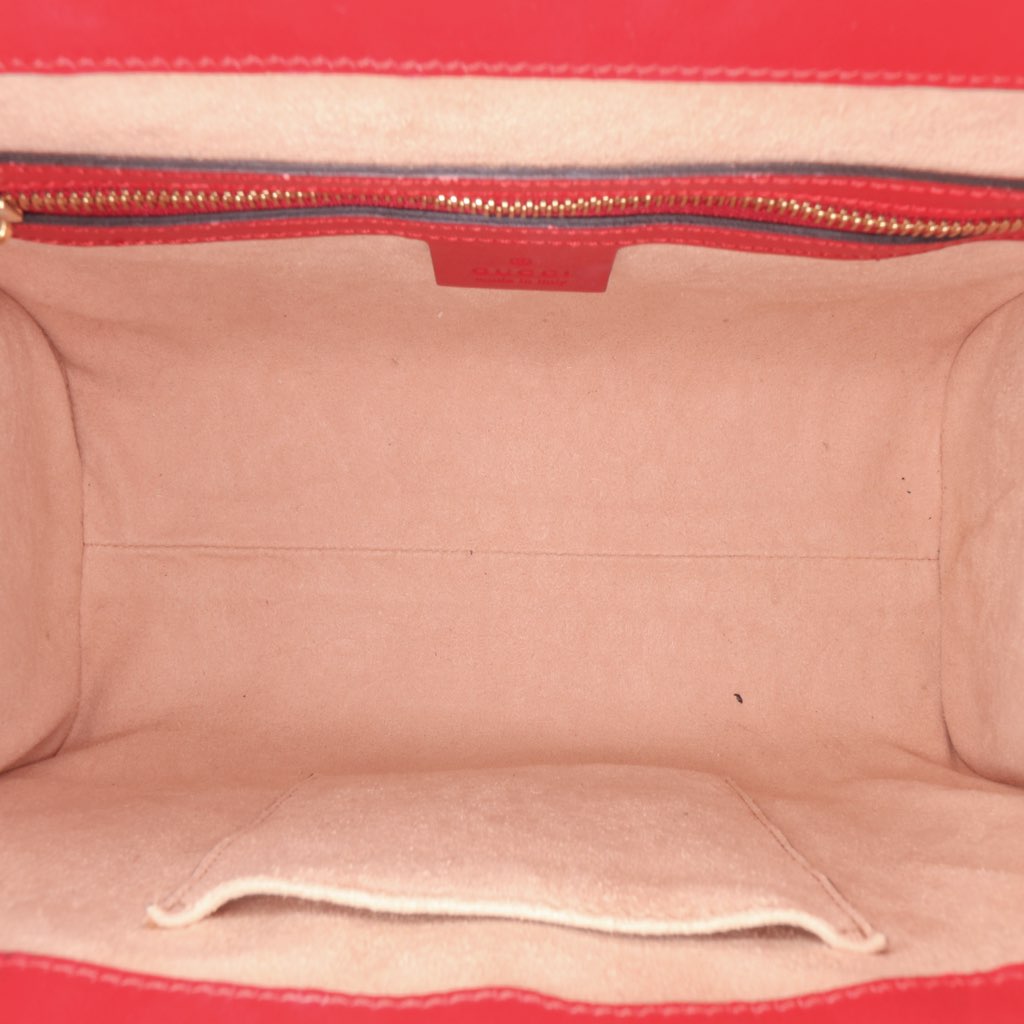 Gucci Small Guccissima Padlock Satchel - 4