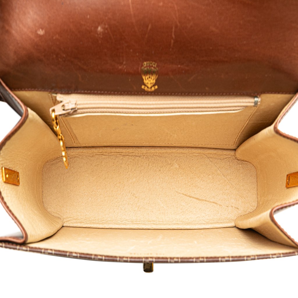 Gucci Micro GG Coated Canvas Web Shoulder Bag - 4