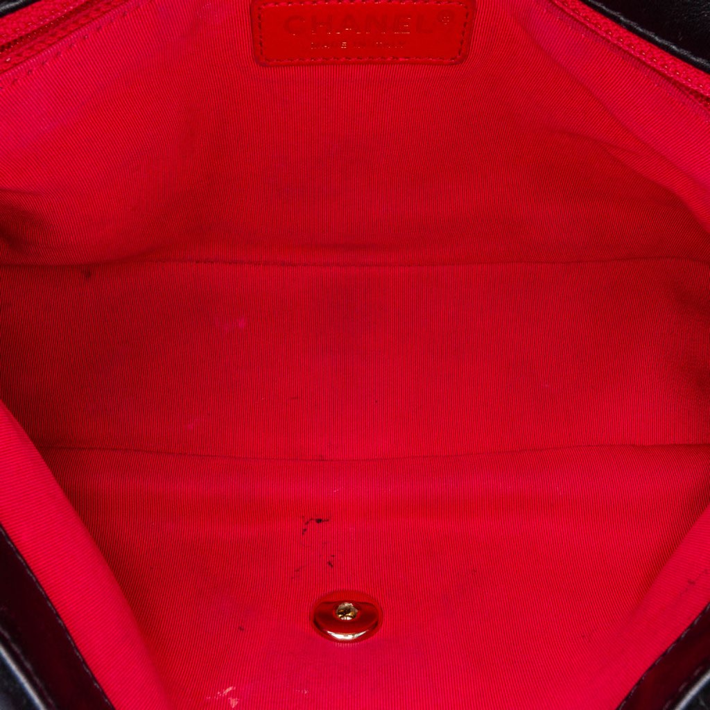 Chanel CC Lambskin Fringe Single Flap - 4