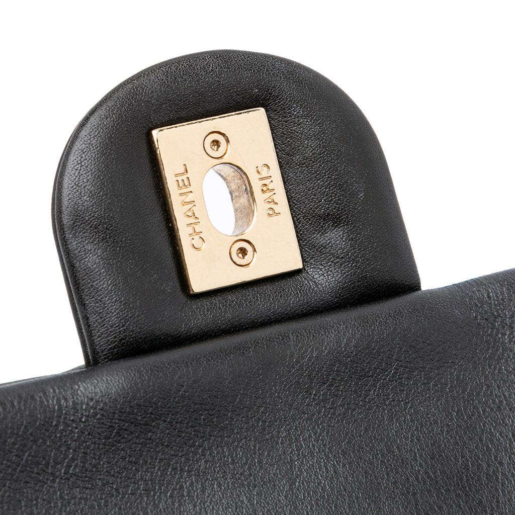 Chanel CC Lambskin Fringe Single Flap - Image 11