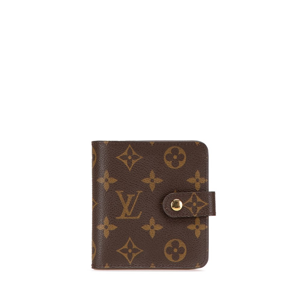 Louis Vuitton Monogram Bi-Fold Compact Wallet