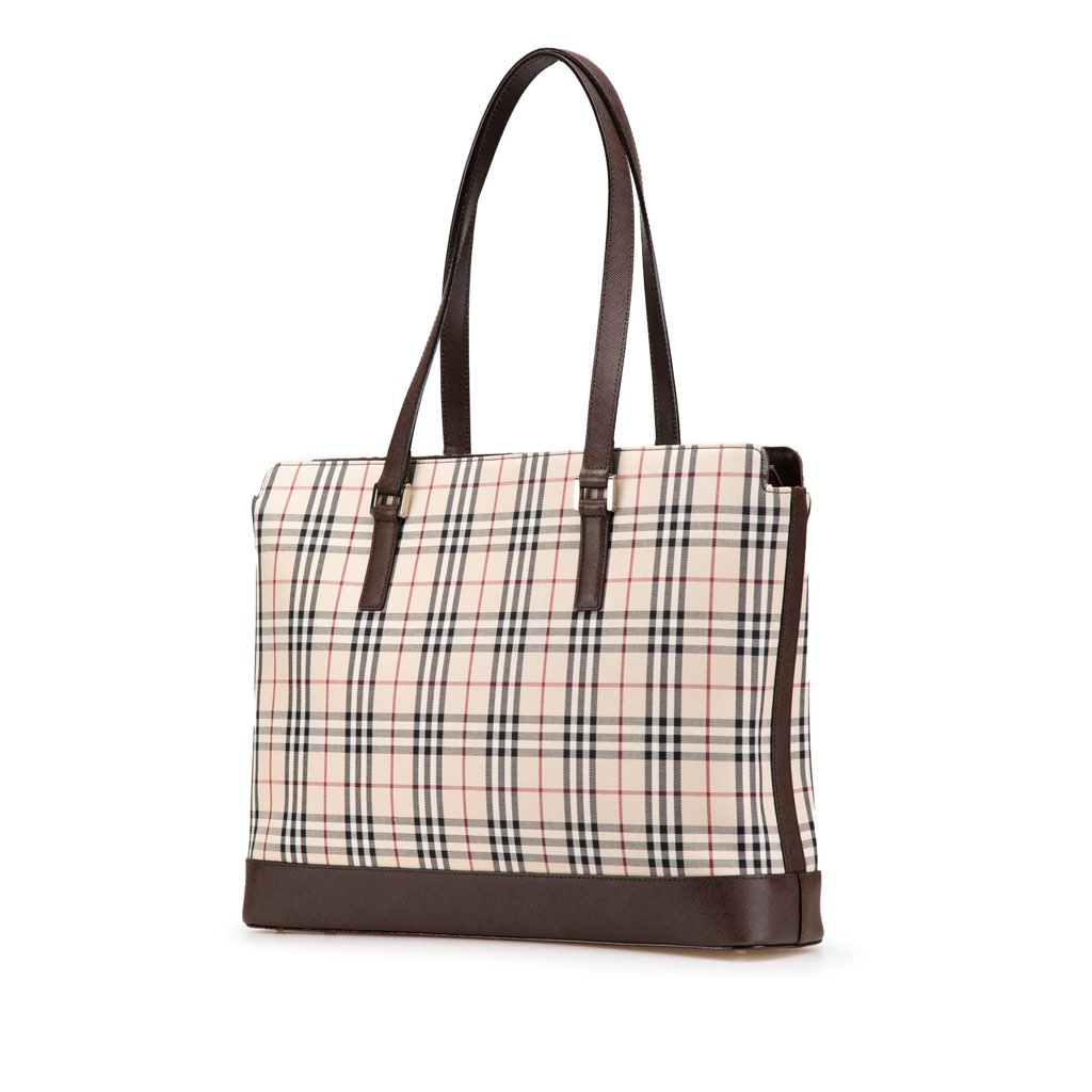 Burberry House Check Canvas Tote - 2