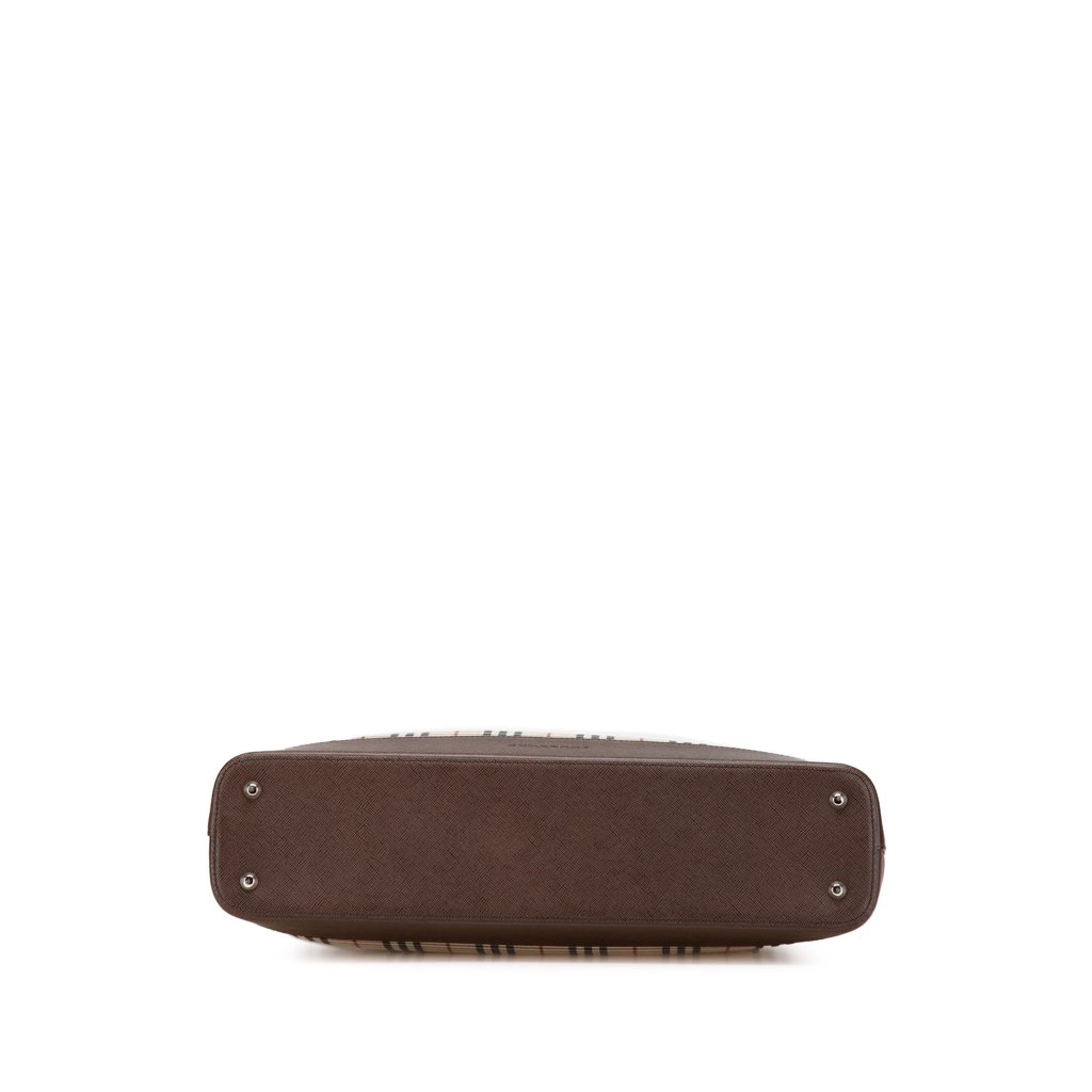 Burberry House Check Canvas Tote - 3