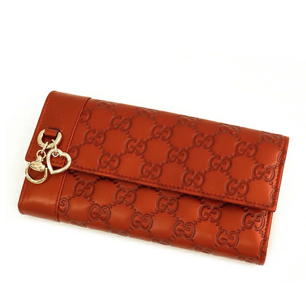 Gucci Guccissima Heart Bit Long Wallet - 2