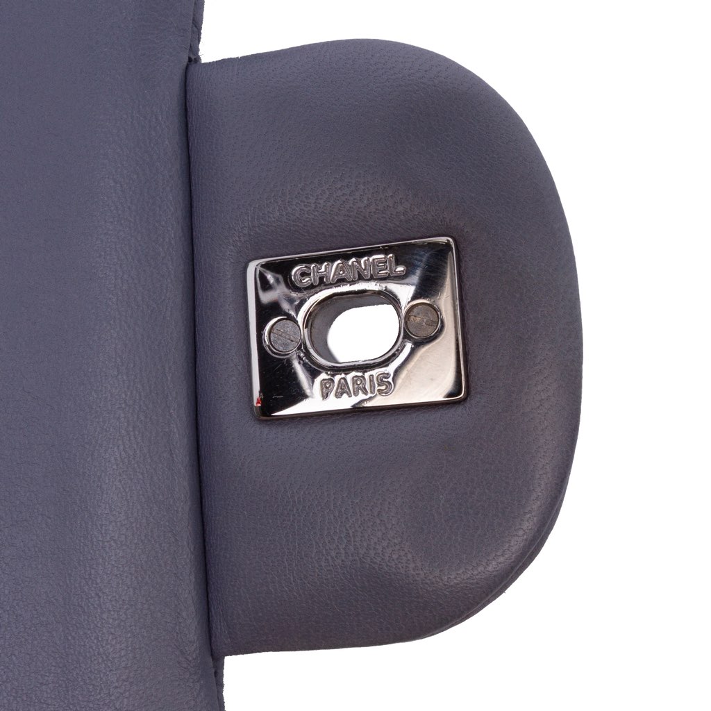 Chanel Jumbo Classic Lambskin Double Flap - Side view