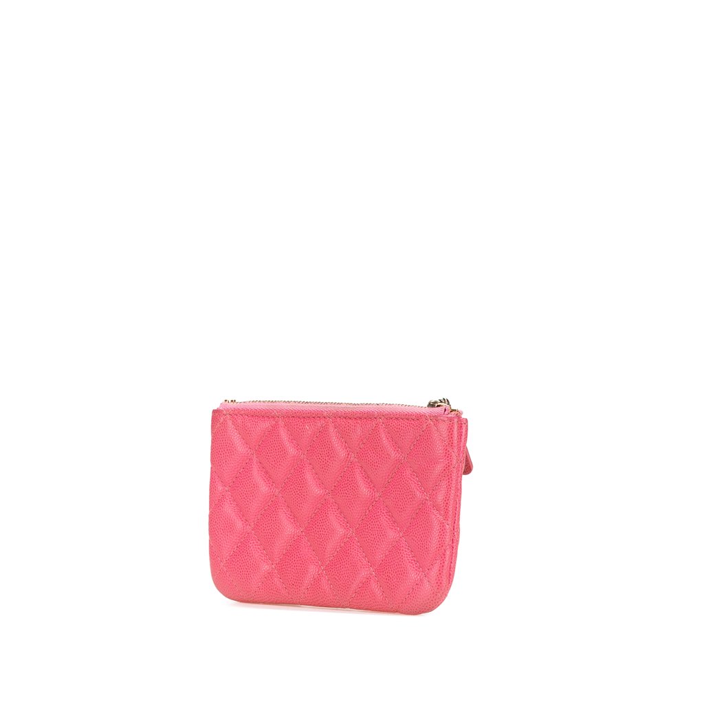 Chanel Small Quilted Caviar Cosmetic Case - 2