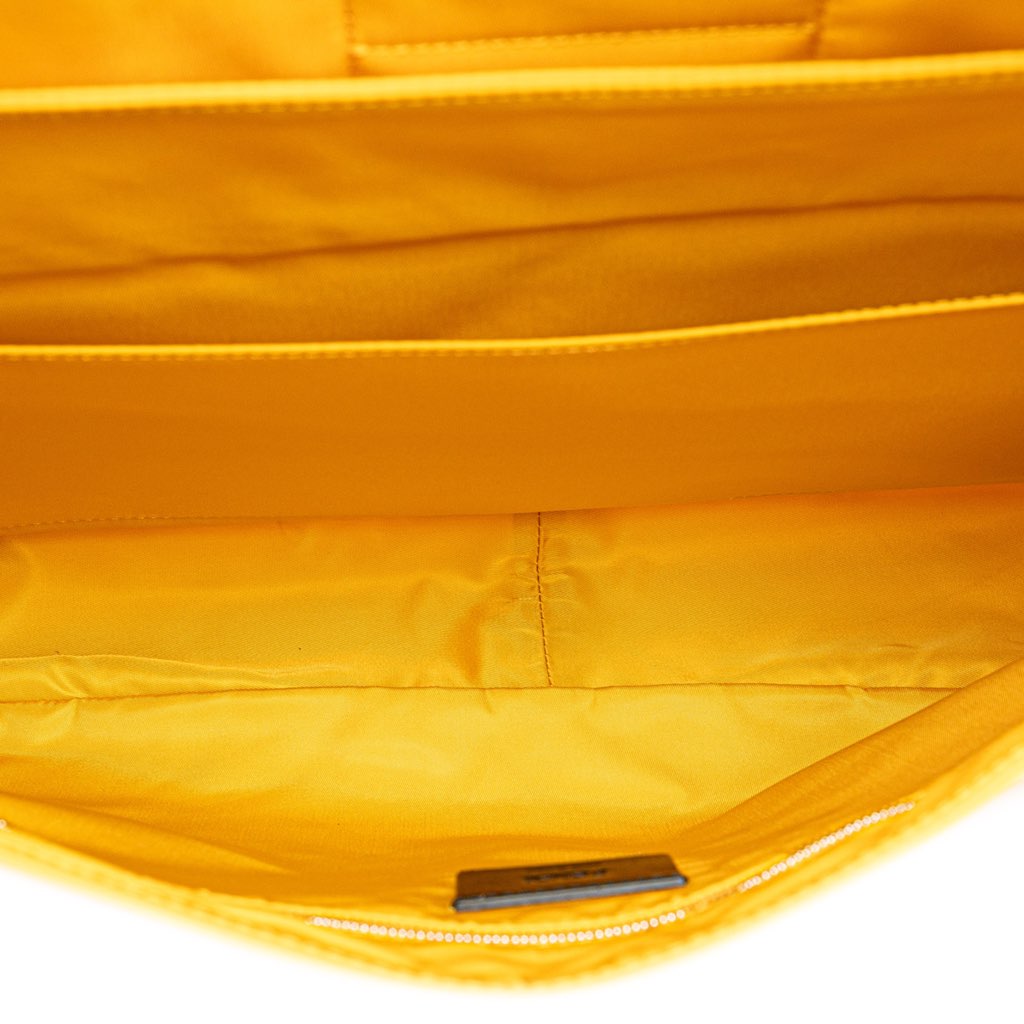 Fendi Large Econyl Nylon Baguette Satchel - 4