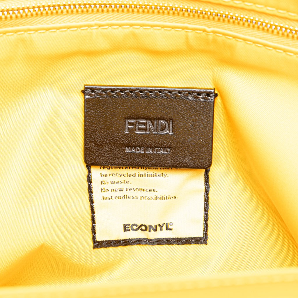 Fendi Large Econyl Nylon Baguette Satchel - 5
