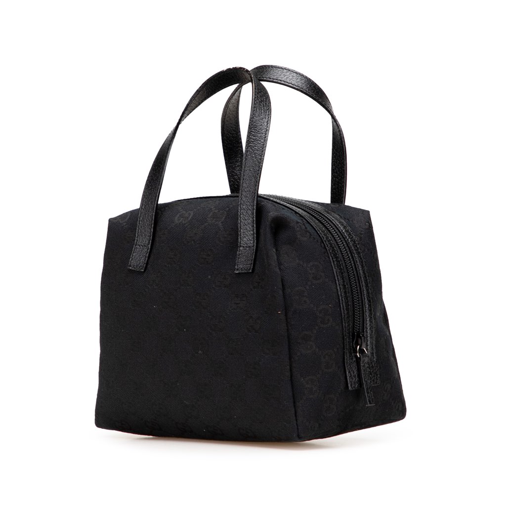 Gucci GG Canvas Handbag - Back view