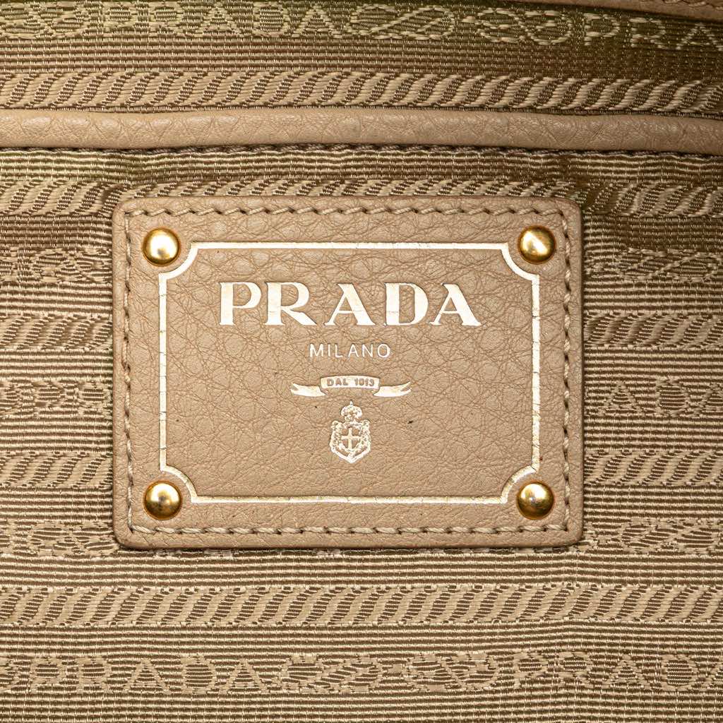 Prada Vitello Daino Shoulder Bag - Side view