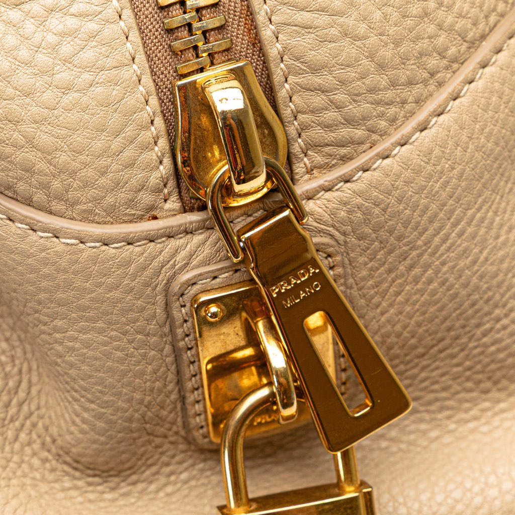 Prada Vitello Daino Shoulder Bag - Image 12