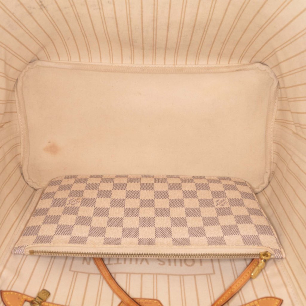 Louis Vuitton Damier Azur Neverfull MM - 4
