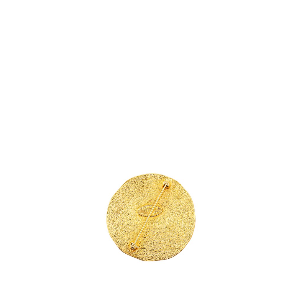 Chanel Gold Plated 31 Rue Cambon Brooch - 2