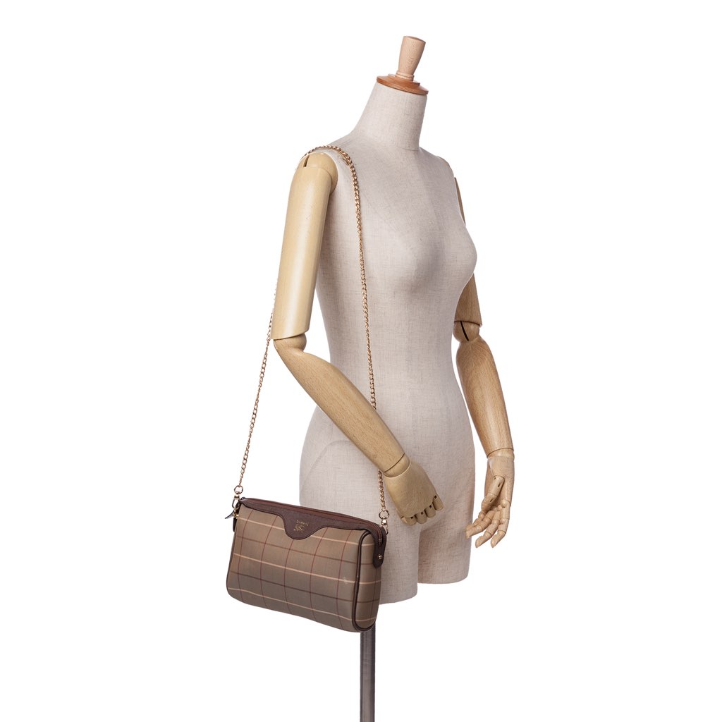 Burberry Vintage Check Canvas Satchel - Detail 2