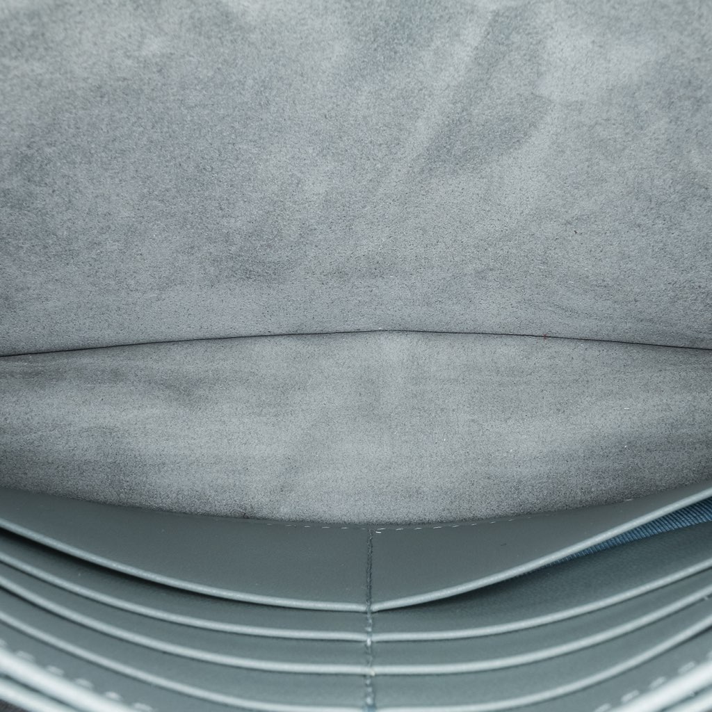 Dior Silk Cannage Lady Dior Wallet On Chain - 5