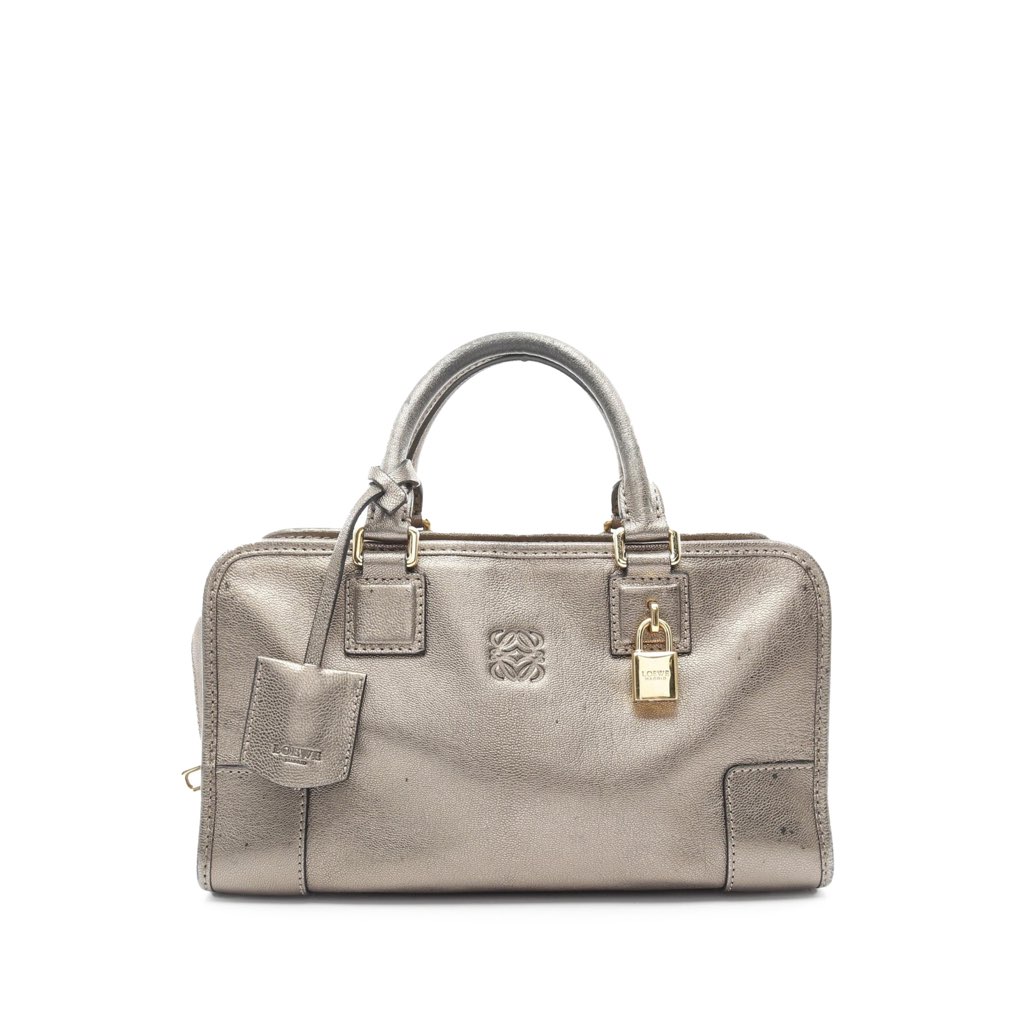 Loewe Metallic Leather Amazona 28