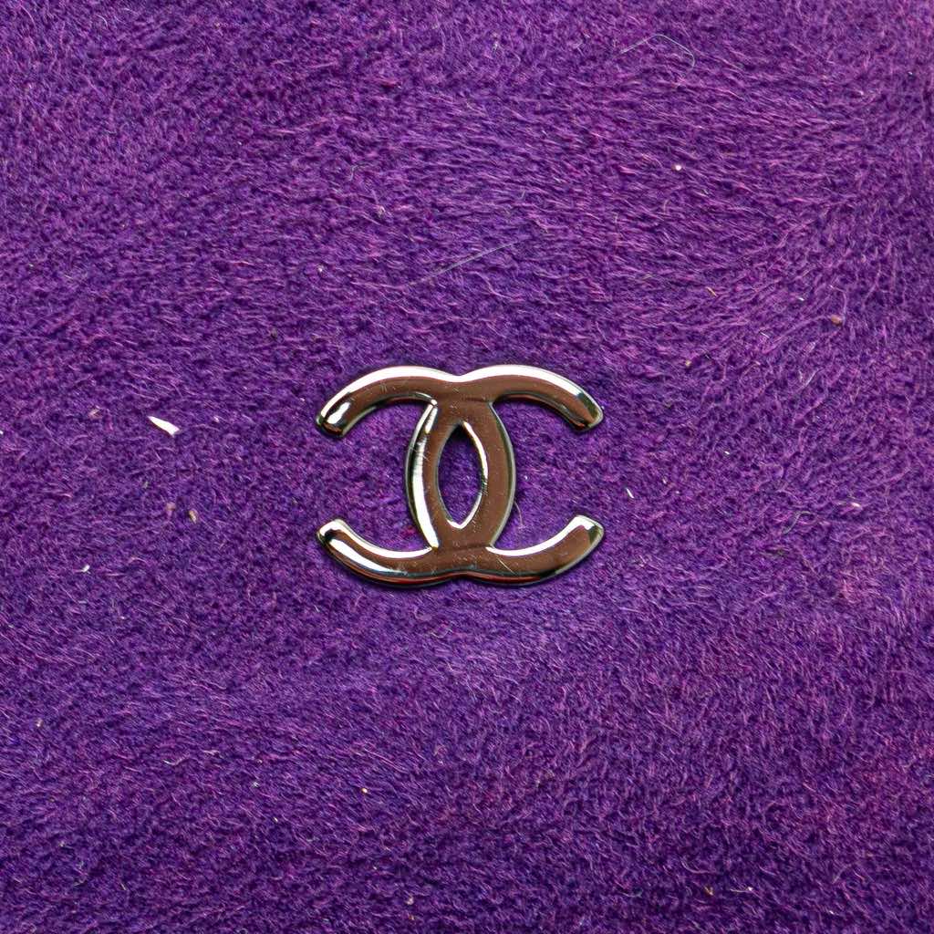 Chanel CC Shearling Suede Shoulder Bag - 5