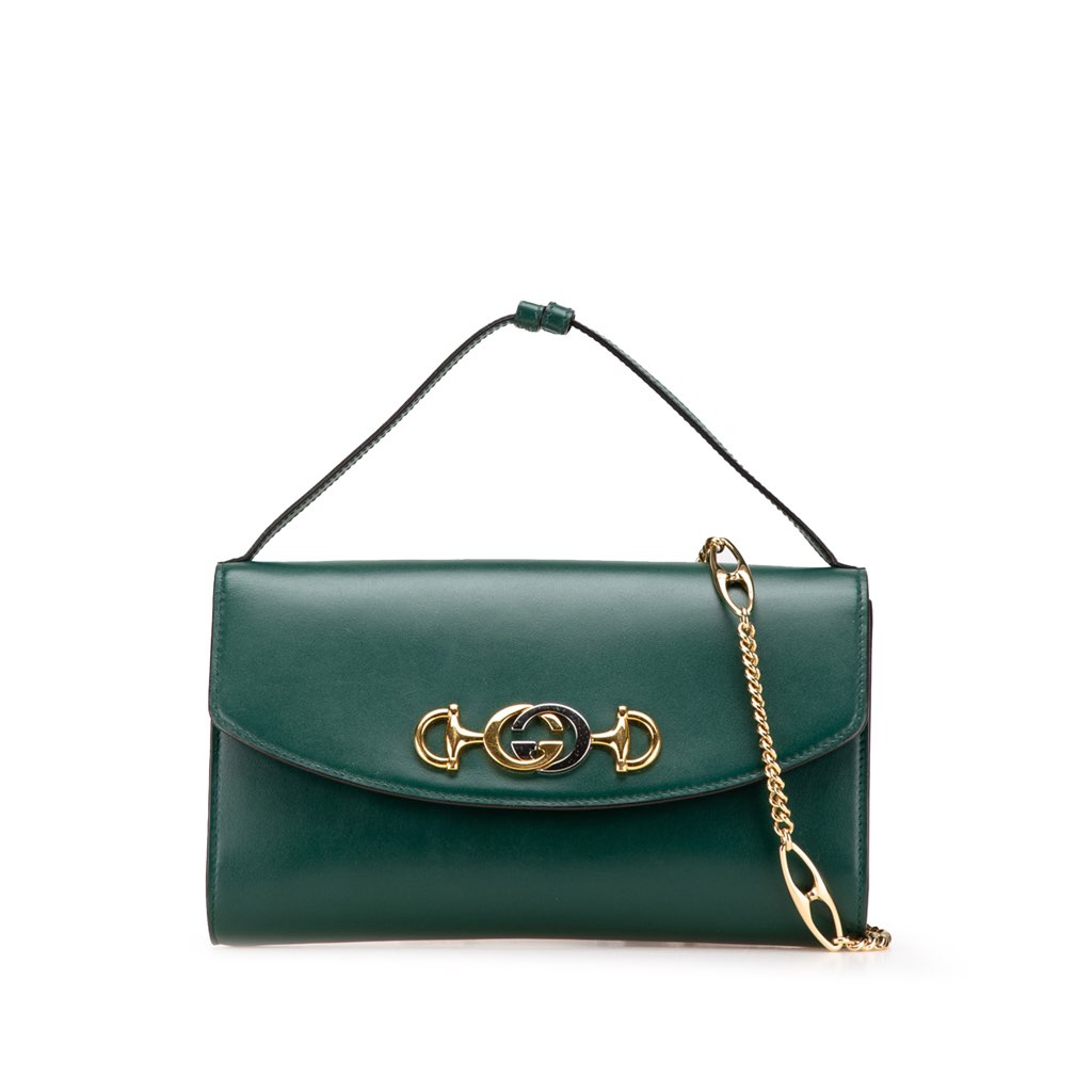 Gucci Small Leather Zumi Satchel