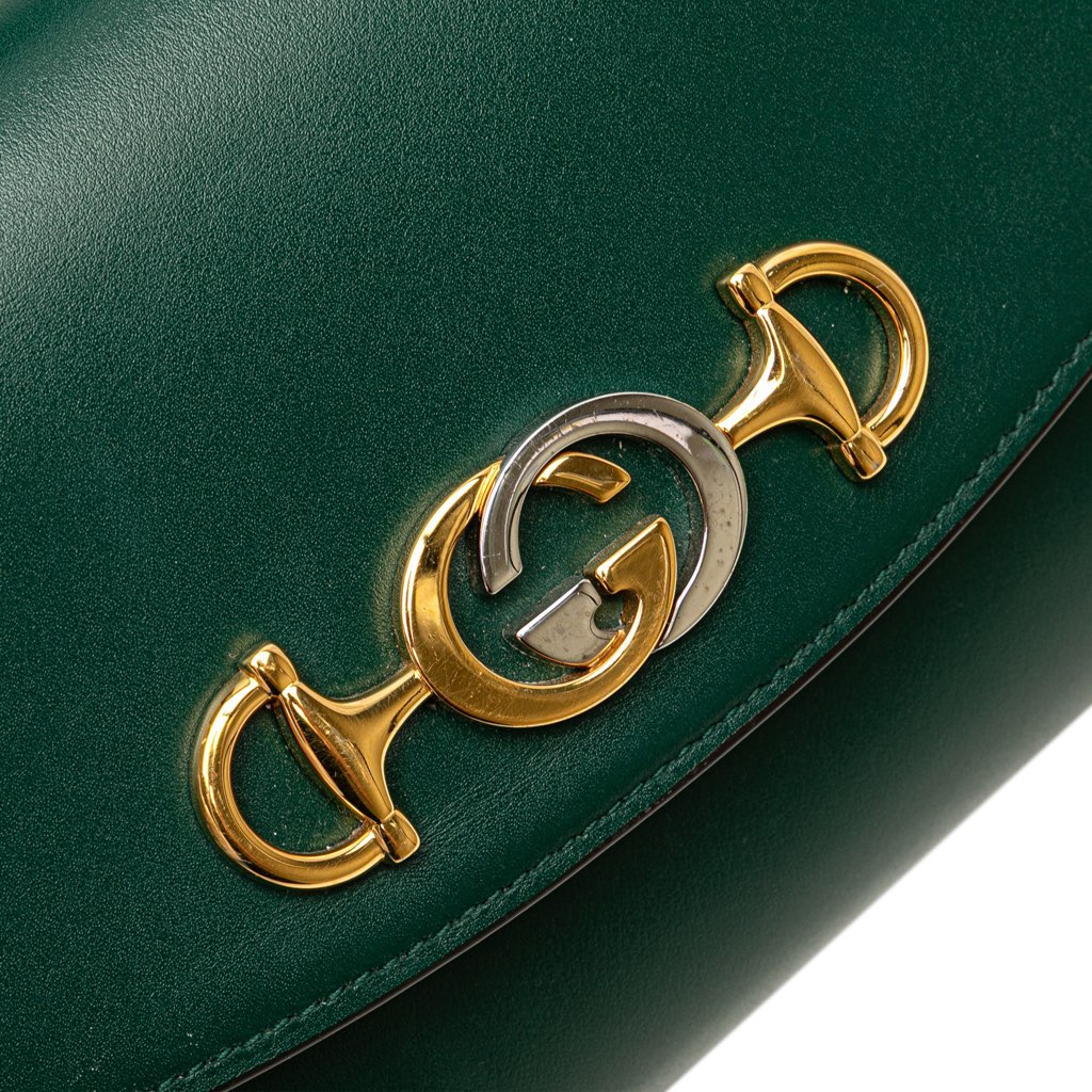 Gucci Small Leather Zumi Satchel - Image 10