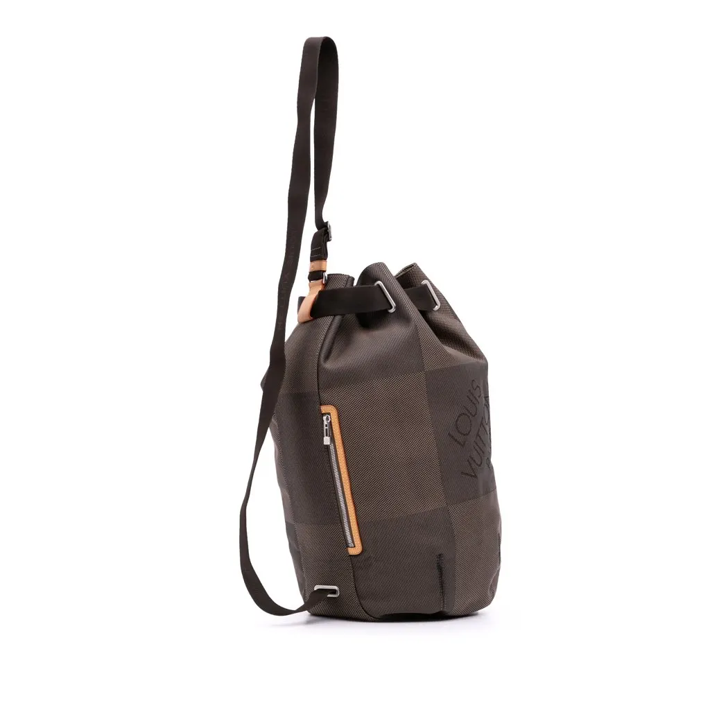 Louis Vuitton Damier Geant Matelot GM Brown Canvas Good - Back View