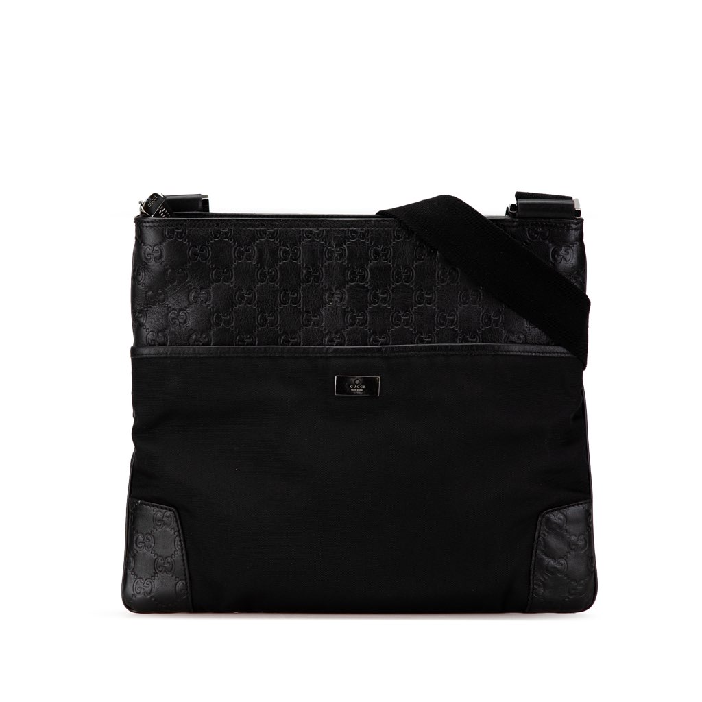 Gucci Guccissima and Nylon Crossbody