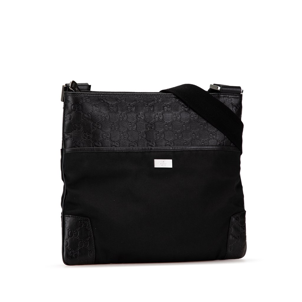 Gucci Guccissima and Nylon Crossbody - 2