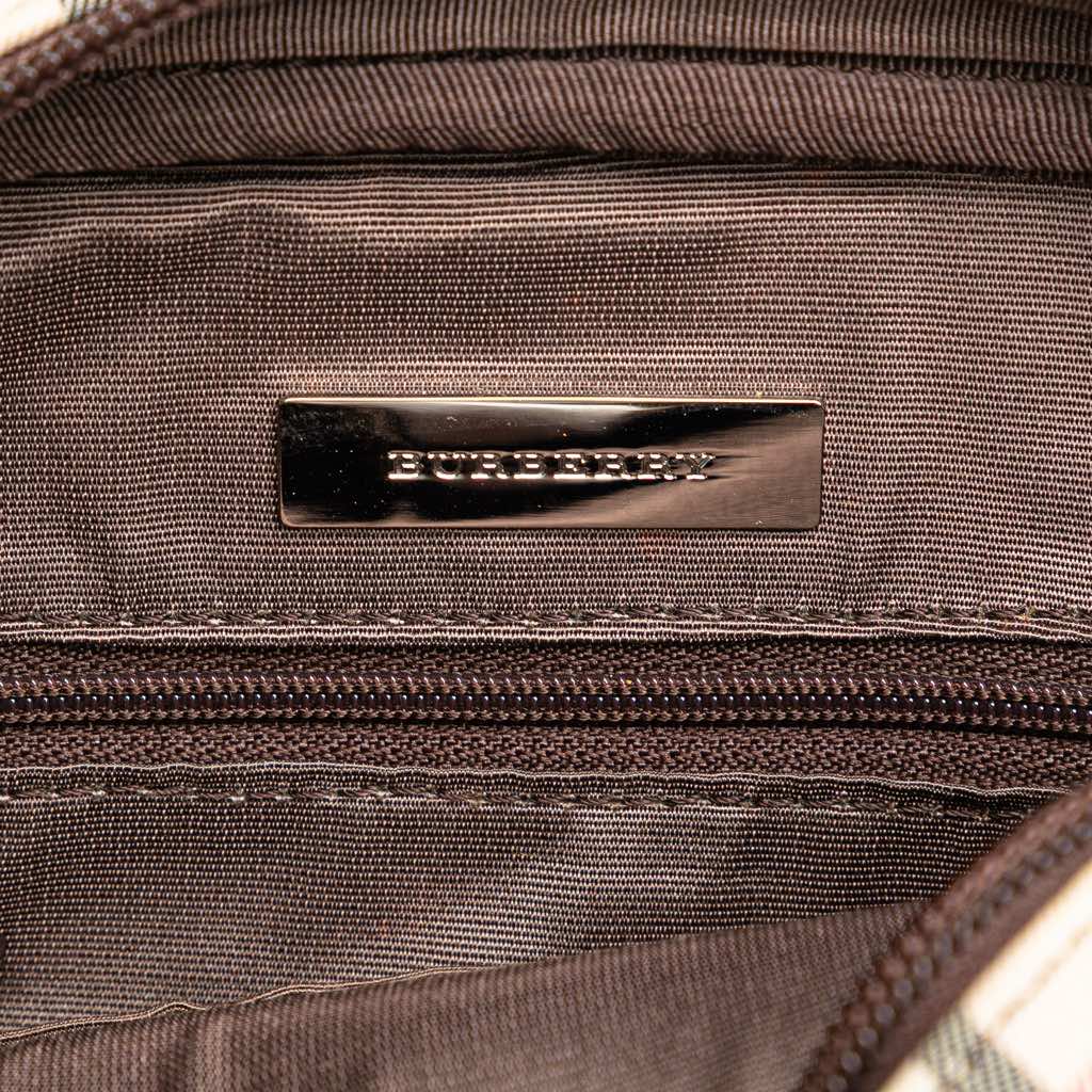 Burberry House Check Canvas Crossbody - 5