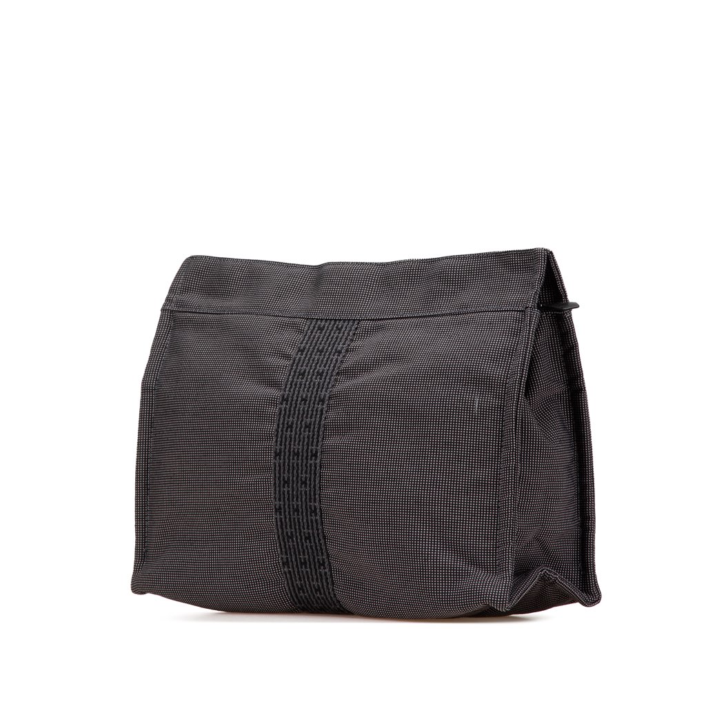 Hermès Canvas Herline Clutch - 2