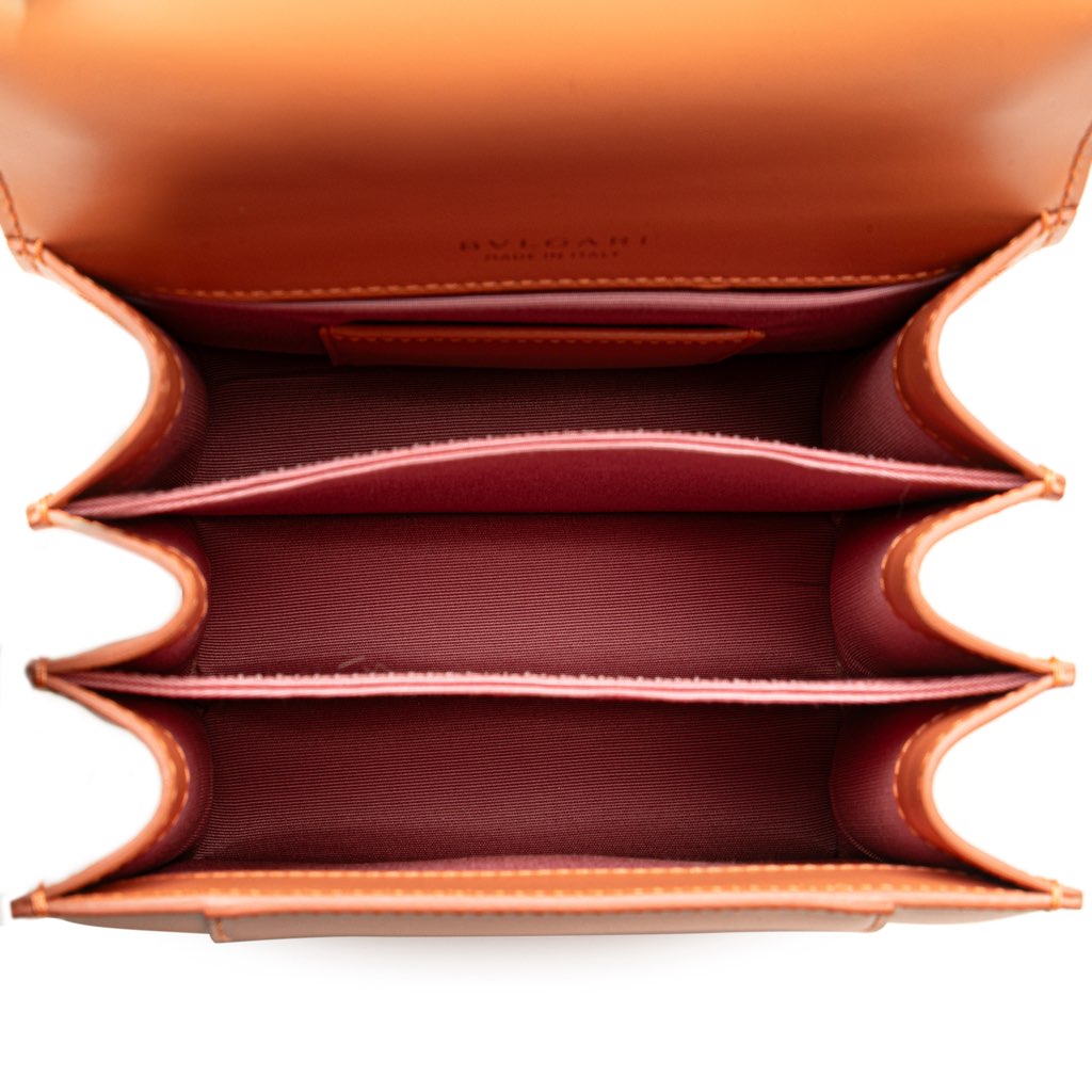 Bvlgari Calfskin Serpenti Forever Top Handle - 4