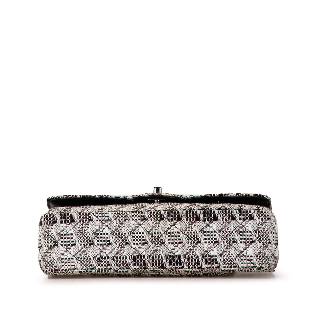 Chanel Medium Classic Tweed Double Flap - 4