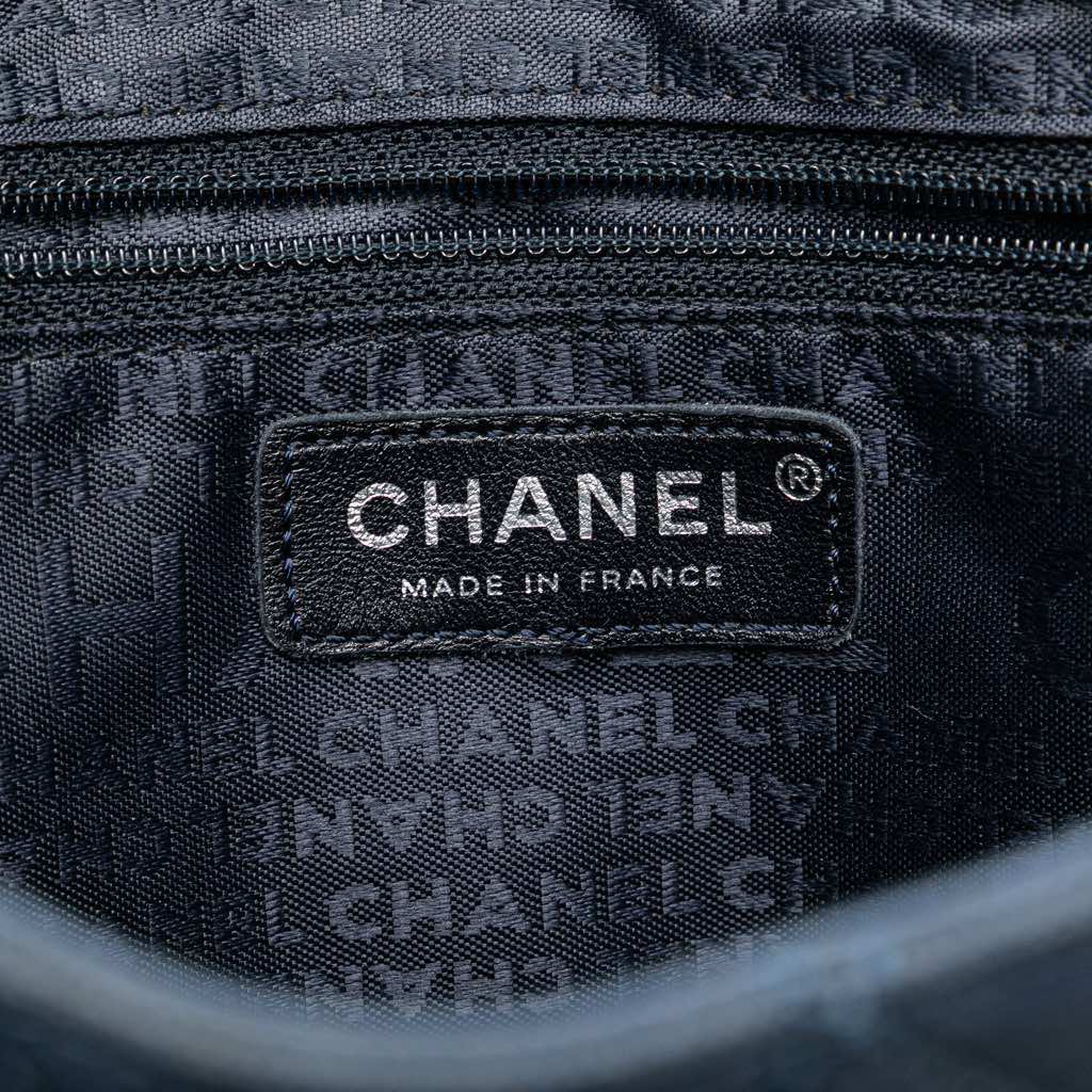 Chanel Quilted Canvas and Caviar Tassel Tote - 5