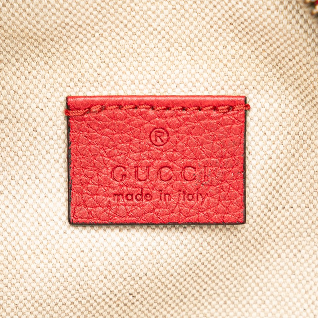 Gucci Grained Calfskin Logo Belt Bag - Side view