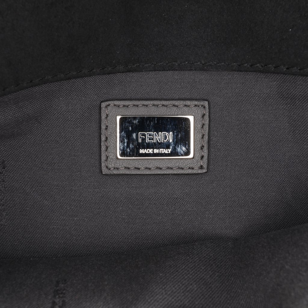 Fendi Leather Orchid Print 3Baguette Shoulder Bag - 5