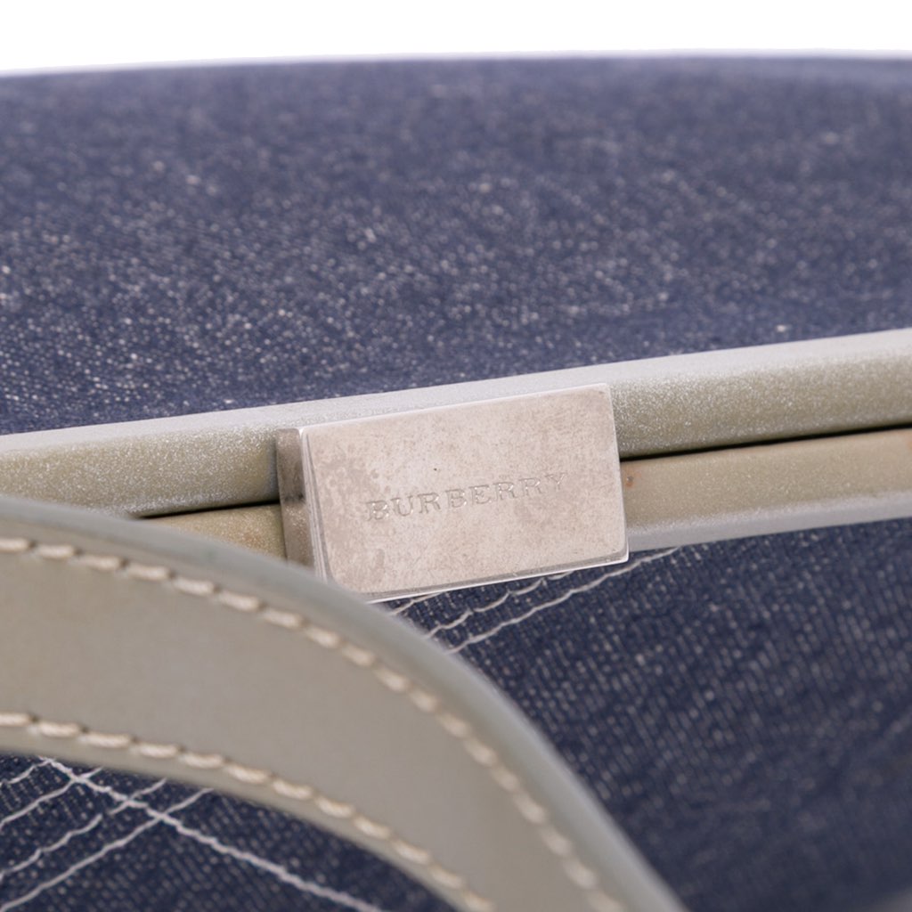 Burberry Denim Frame Shoulder Bag - Detail 1