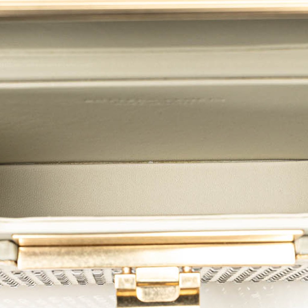 Bottega Veneta Crystal Embellished Canvas Daisey Crossbody - 4