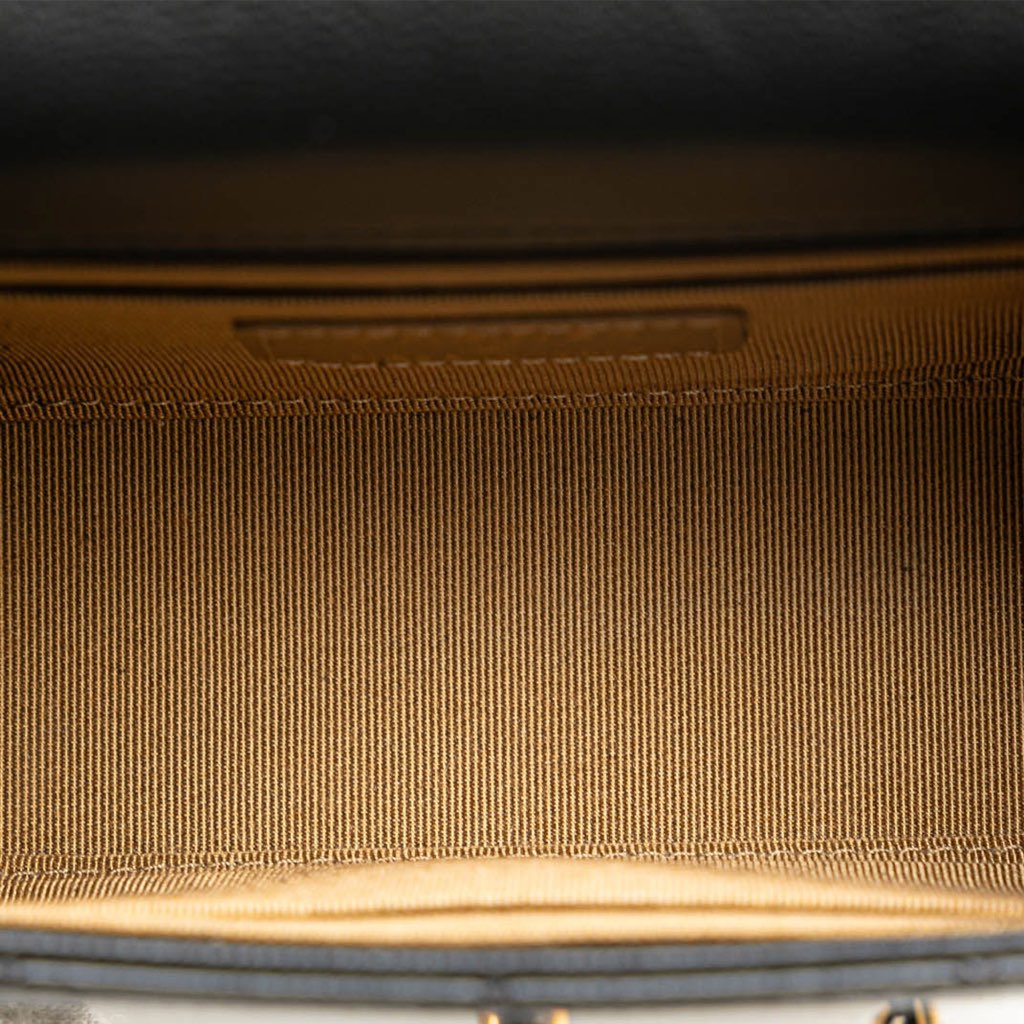 Chanel Mini Goatskin Chic Pearls Clutch On Chain - 4