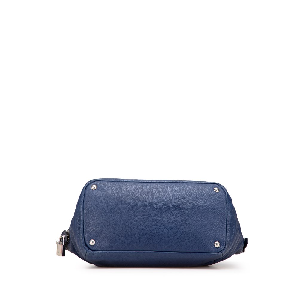 Prada Vitello Daino Double Handle Satchel - Image 6