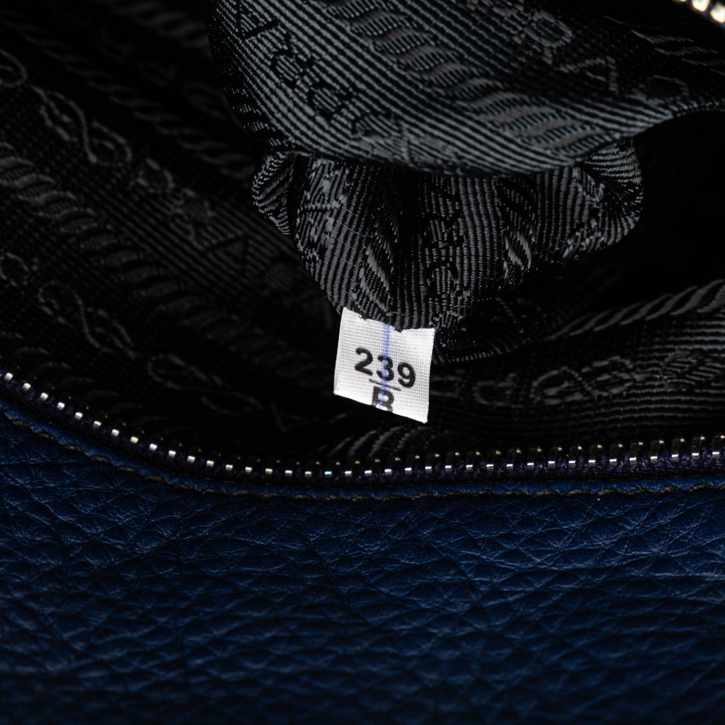Prada Vitello Daino Double Handle Satchel - Detail 1