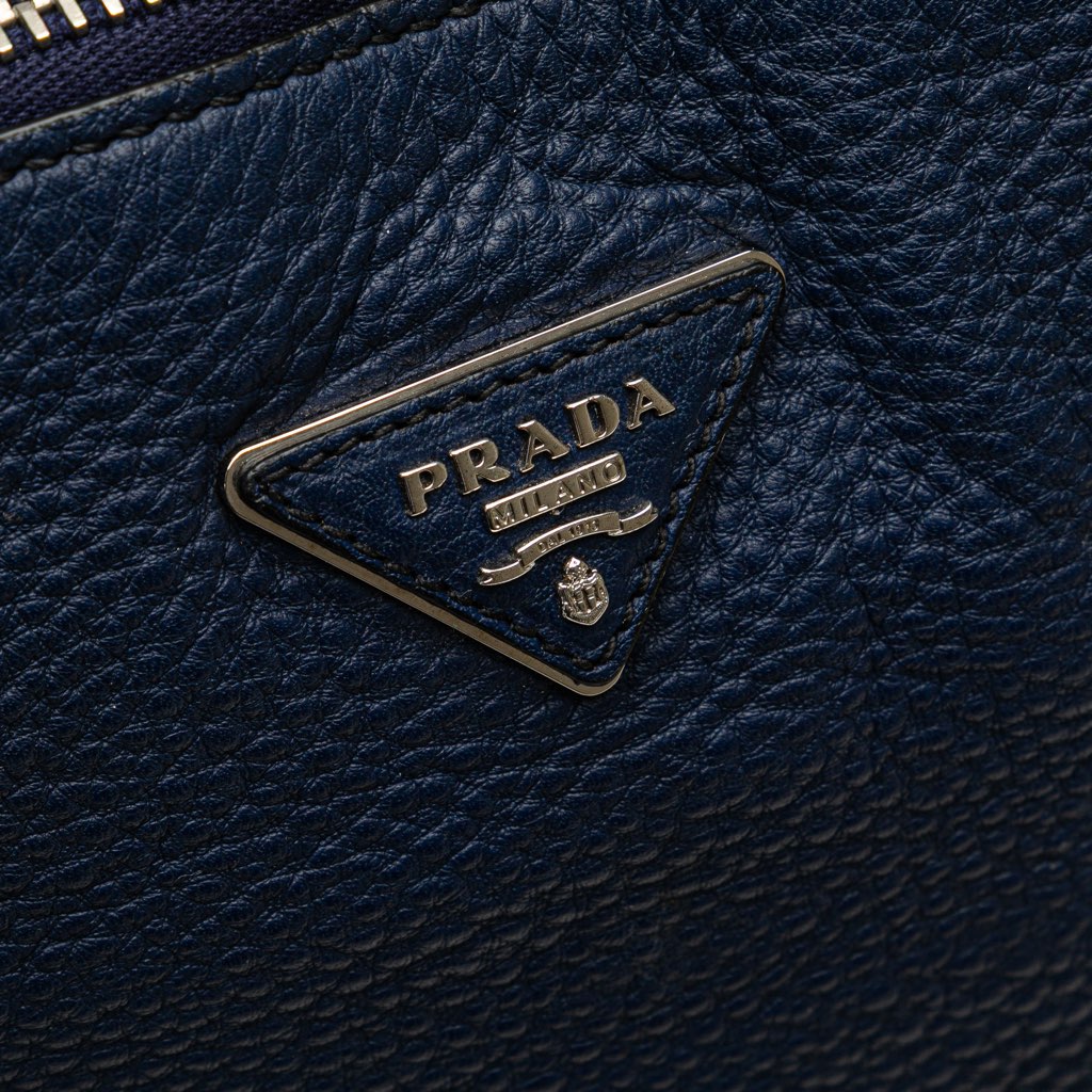 Prada Vitello Daino Double Handle Satchel - Image 10