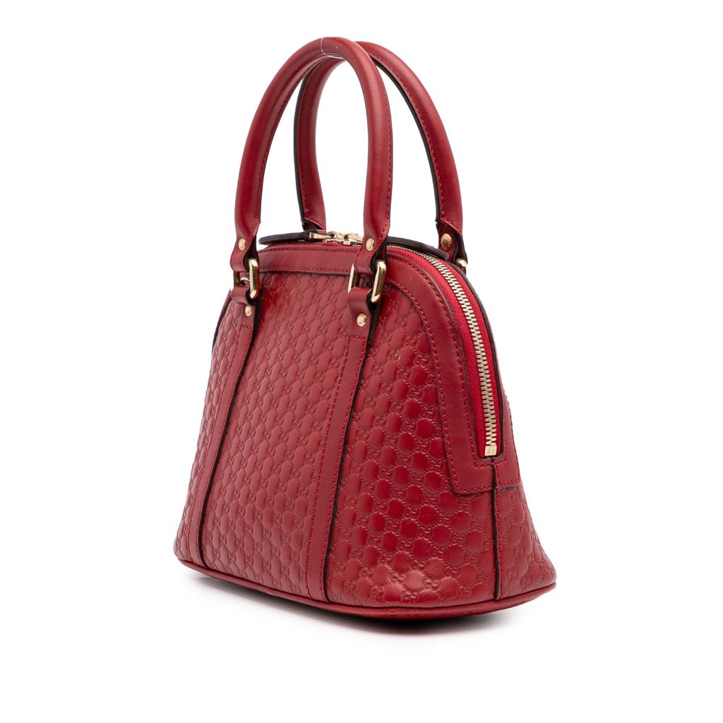 Gucci Mini Microguccissima Dome Satchel - 2