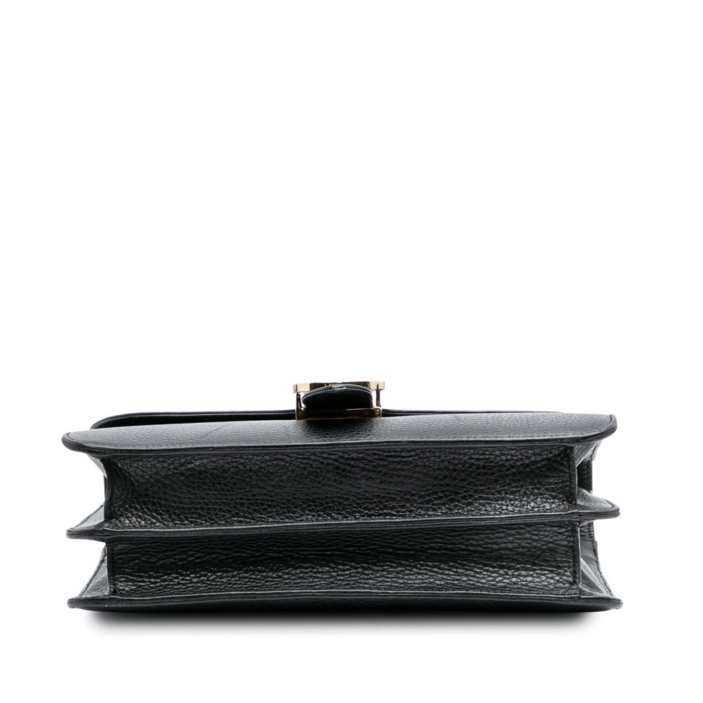 Gucci Medium Dollar Calfskin Interlocking G Crossbody - 3