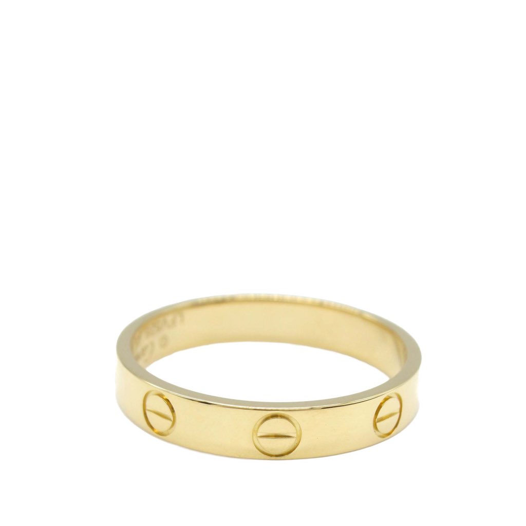 Cartier 18K Yellow Gold Small Love Ring