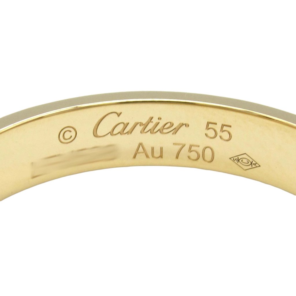 Cartier 18K Yellow Gold Small Love Ring - 4