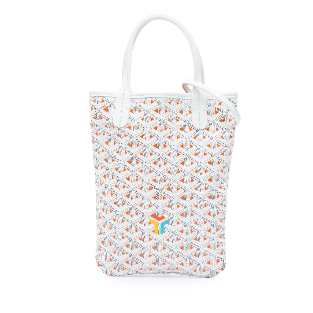Goyard Goyardine Poitiers Claire Voie White Canvas Very good - Front View