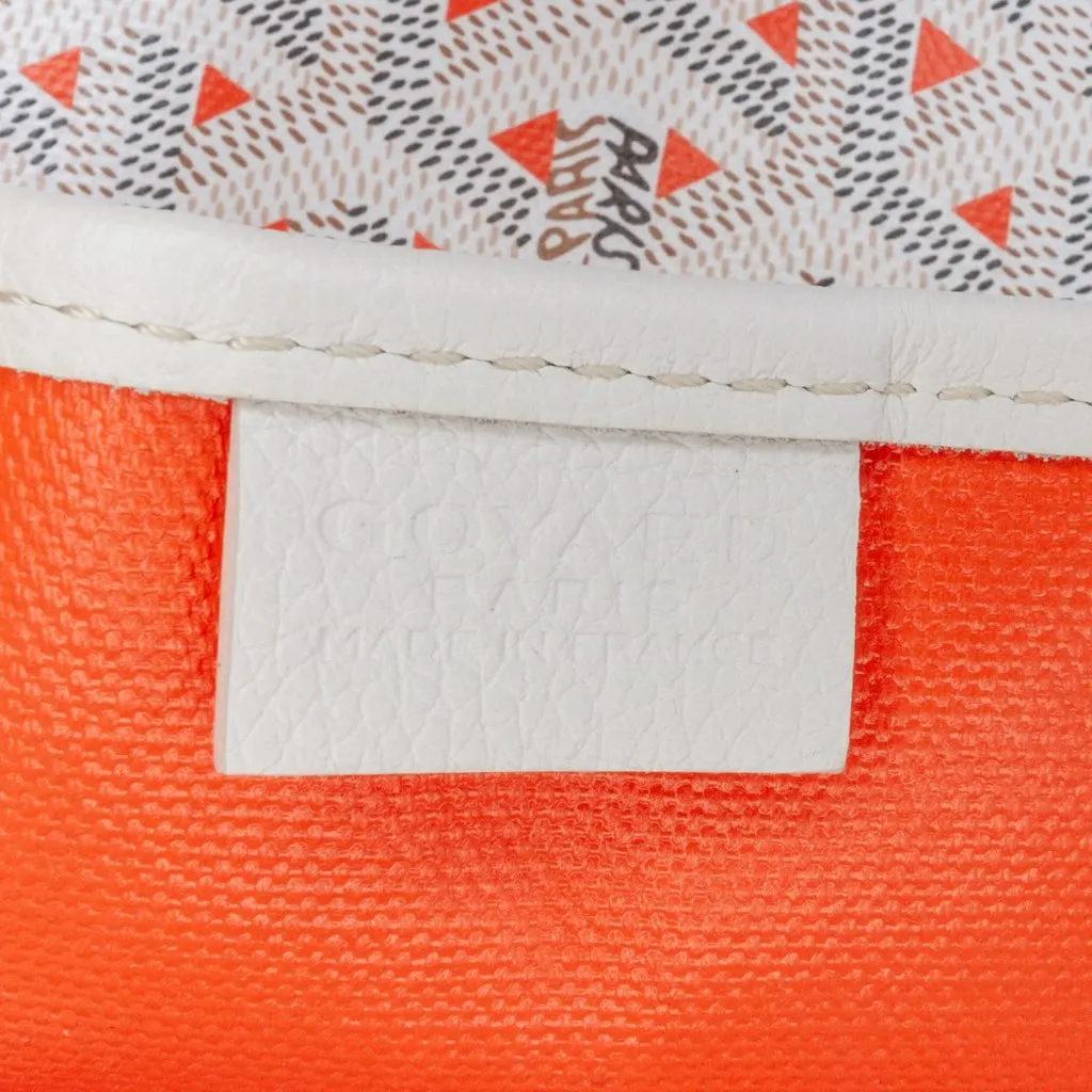 Goyard Goyardine Poitiers Claire Voie White Canvas Very good - Box View