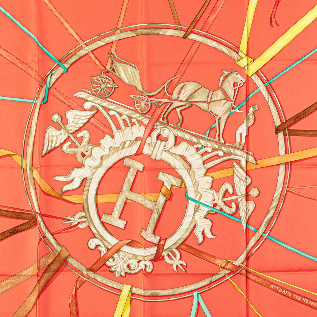 Hermès Attrape Tes Reves Silk Scarf - 2