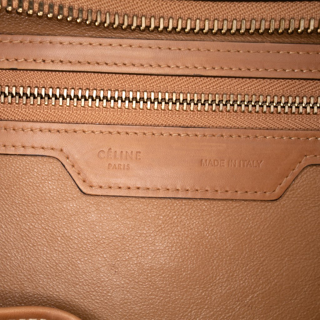 Celine Micro Tricolor Luggage Tote - 5