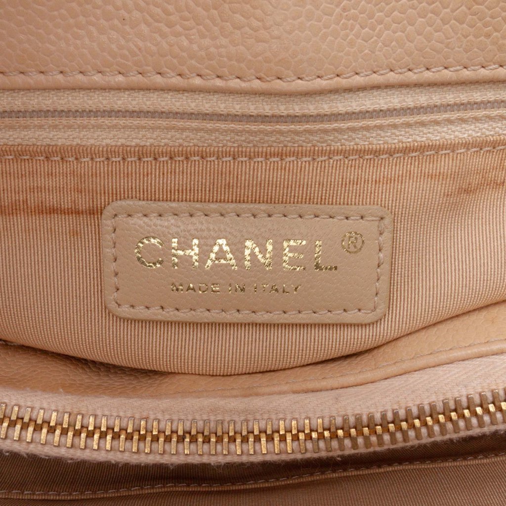 Chanel Caviar Grand Shopping Tote - Side view