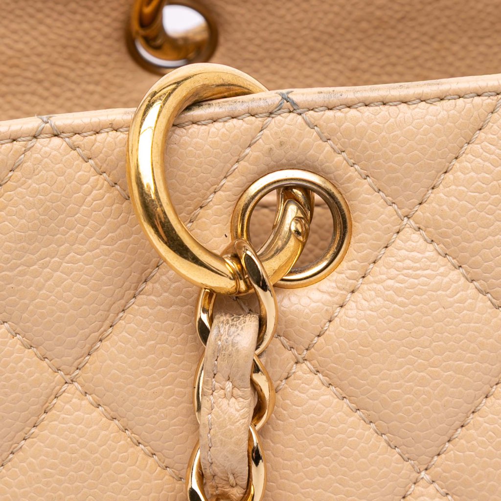 Chanel Caviar Grand Shopping Tote - Image 10