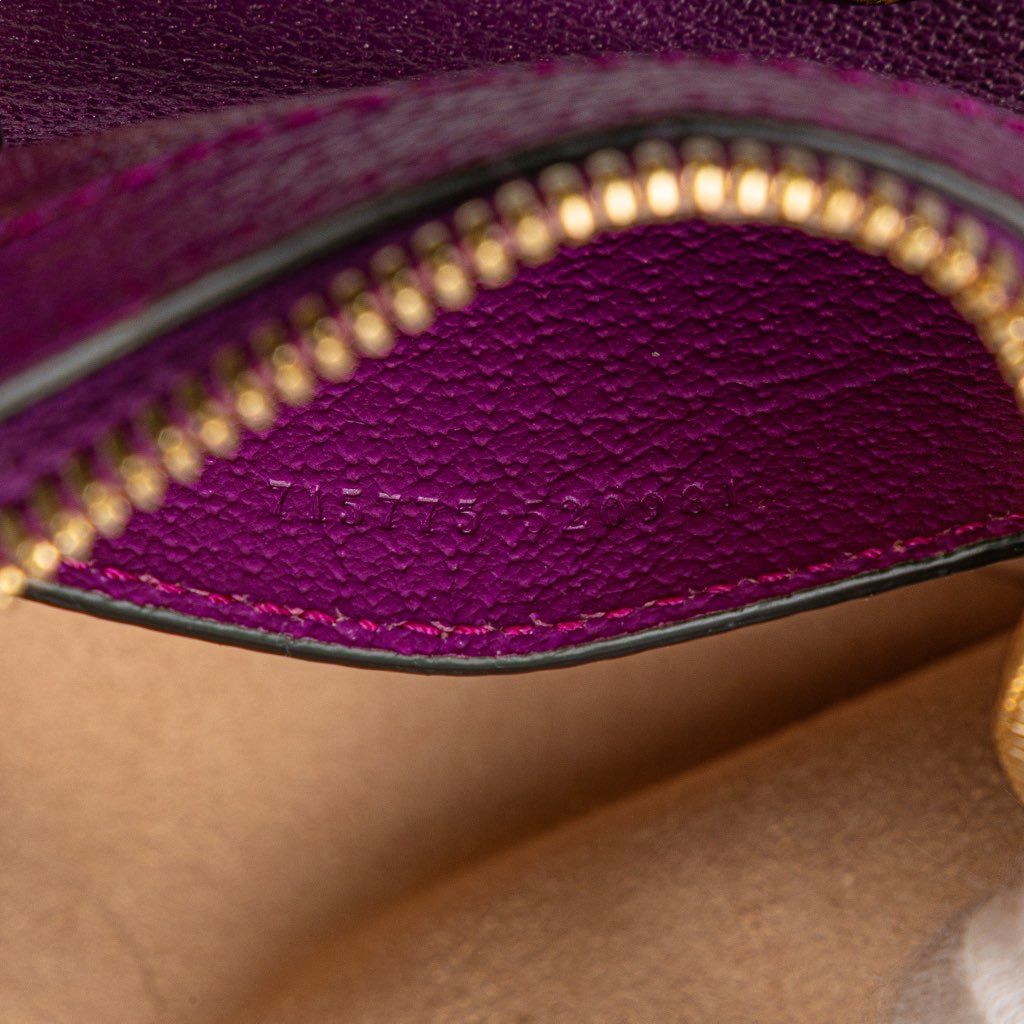 Gucci Mini Dollar Calfskin Bamboo Diana Dome Satchel - Detail 1